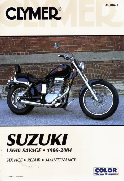 Preview: 1986–2004 Suzuki LS650 Savage Service Manual (P/N M384-3)