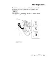 2005–2006 Honda TRX400FA/FGA FourTrax Rancher Owner's Manual OEM – preview page 7
