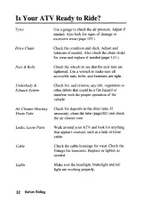2005 Honda TRX400EX / Sportrax 400EX ATV Owner's Manual (P/N 32HN1630 (E)) – preview page 4