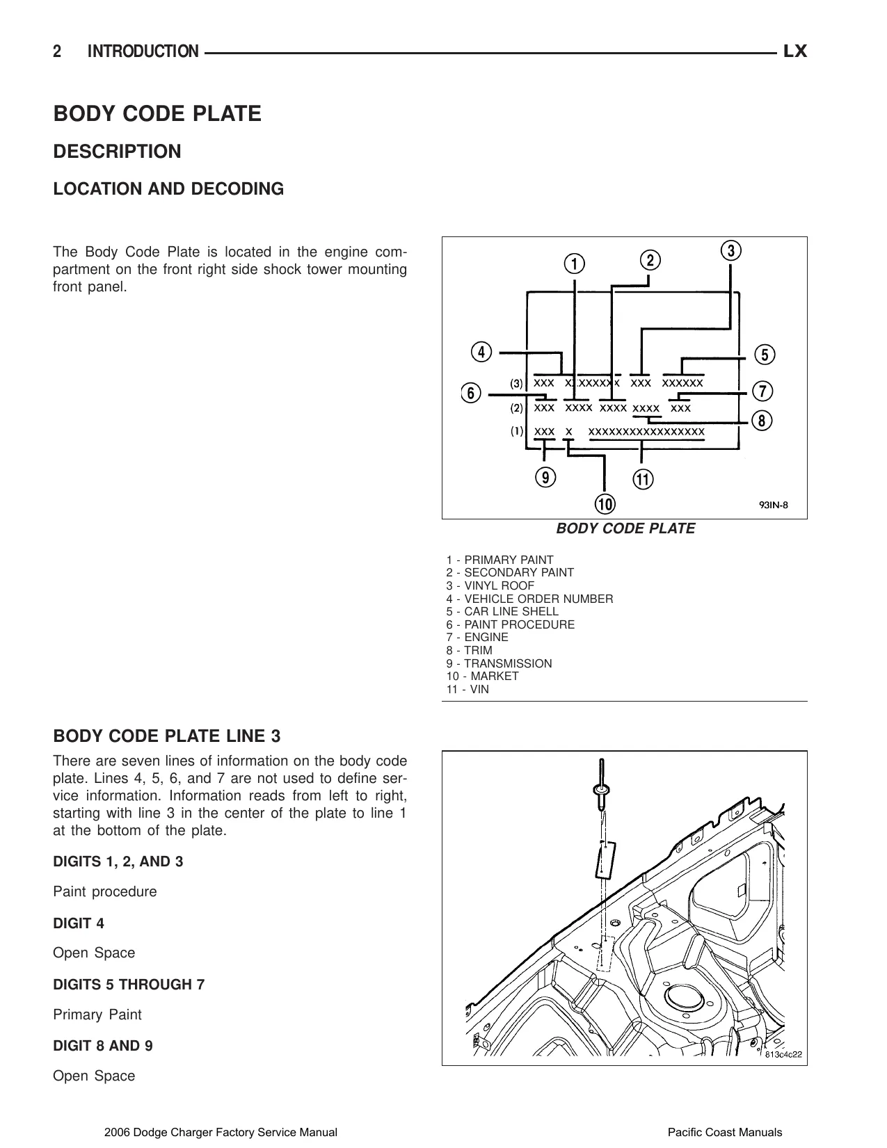 2006 Dodge Charger 300, 300C, SRT-8 series shop manual Preview image 5