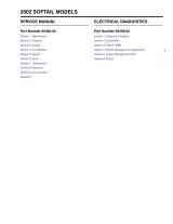2002 Harley-Davidson Softail Standard, Deuce, Classic, Custom & Night Train Factory Service Manual (P/N 99482-02) – preview page 1