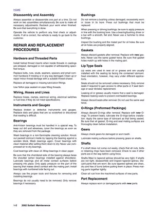 2002 Harley-Davidson Softail Models Service Manual Preview image 5