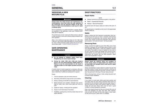 2005 Harley-Davidson Dyna FXD service manual Preview image 4