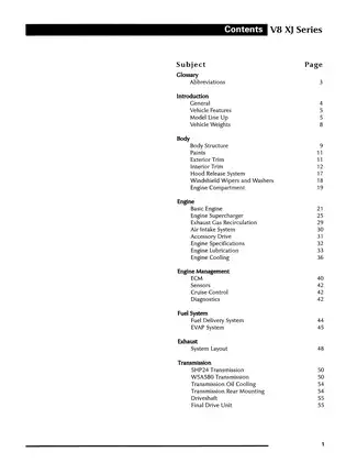 1998 Jaguar V8 XJ series sedan technical guide Preview image 4