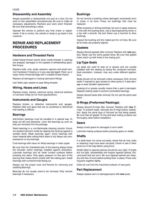 2003 Harley Davidson Softail, FLST, FXST shop manual Preview image 5