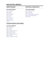 Harley-Davidson Softail (FXST, FLSTC, FLSTF, FXSTB, FXSTS, FXSTD) 2004 Service Manual (P/N 99482-04) – preview page 1