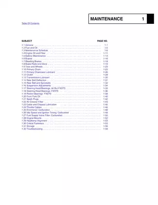 2004 Harley Davidson Softail, FLST, FXST service repair manual Preview image 2