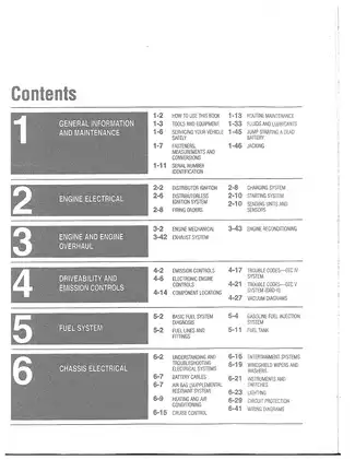 1988-2000 Lincoln Continental, Mark VII, Mark VIII, Town Car repair manual Preview image 3