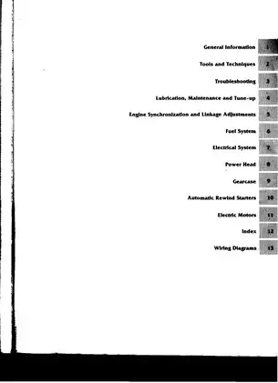 1973-1990 Johnson 2hp-40hp outboard motor manual Preview image 2