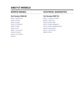 2002 Harley-Davidson FLHT, FLHTC, FLHR, FLTR & FLT Service Manual (P/N 99483-02) – preview page 1