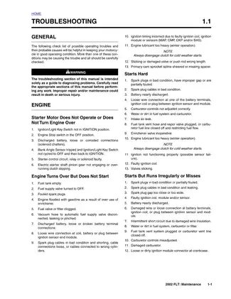 2002 FLT Models Service Manual - Detailed Repair and Maintenance Guide Preview image 4