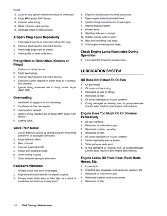 2003 FLT Models Comprehensive Service Manual Preview image 5