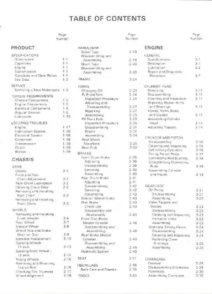 1970-1978 Harley-Davidson Electra Glide FL/FLH 1200, Super Glide FX/FXE/FXS 1200 service manual Preview image 3