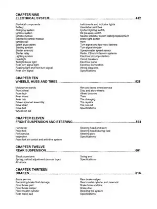 1984-1998 Harley-Davidson Touring, FLH, FLT, FXR, Evolution service manual Preview image 5