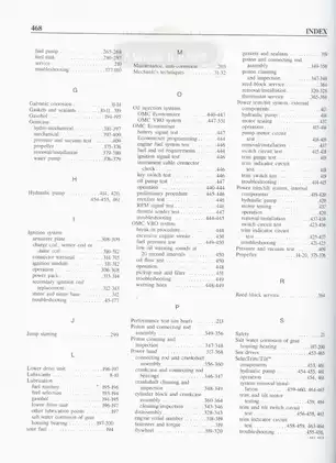 1973-1989 Johnson Evinrude 48hp -235hp outboard motor/sea drives shop manual Preview image 3