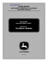 John Deere 325 & 345 Lawn Tractors (1995) Technical Workshop Manual (P/N TM1574) – preview page 1