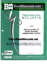 1965–1985 Onan MDJE Generator Sets Service Manual (P/N 974-0750) – preview page 1