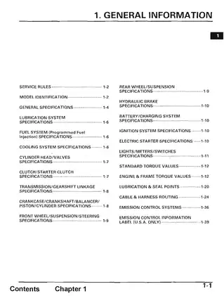 2004-2007 Honda CBR1000RR service manual Preview image 4