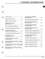 2005–2012 Honda FourTrax Foreman Rubicon 500 Service & Repair Manual – preview page 5