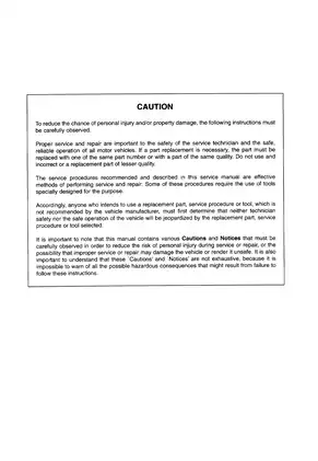 Isuzu Commercial Truck Forward Service Manual (1998-2001) for 6HK1-TC Engine Preview image 3