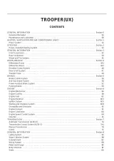 2000 Isuzu Trooper, Rodeo & Amigo Factory Workshop Manual – preview page 2