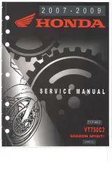 Honda VT750C2 Shadow Spirit 2007–2009 Service Manual (P/N 61MFE02) – preview page 1