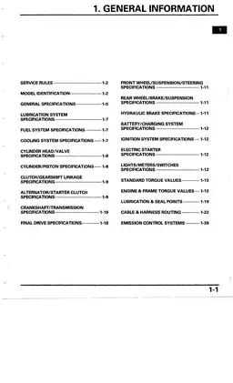 2007-2009 Honda VT750C2 Shadow Spirit service manual Preview image 4