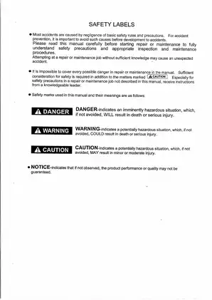 Yanmar 3TNV, 4TNV series industrial engine service manual Preview image 4