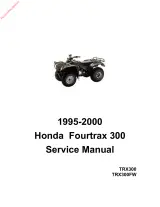 1995–2000 Honda Fourtrax 300 / TRX300FW Service Manual (P/N 61-010300) – preview page 1