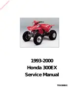 1993–2000 Honda 300EX Service Manual (P/N 17374) – preview page 1