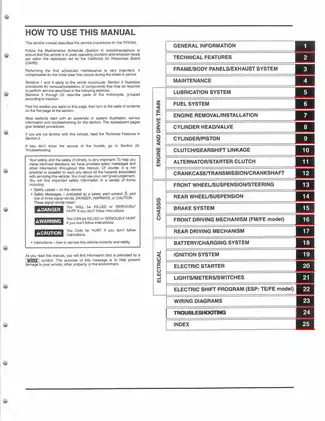 2004-2006 Honda Fourtrax Rancher 350, TRX 350TE, TM, FE, FM repair manual Preview image 2