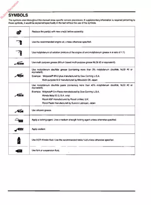 2004-2009 Honda TRX450R, TRX450ER service manual Preview image 3