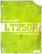 1986 Suzuki LT250R Service Manual (P/N 99500-22041-01E) – preview page 1
