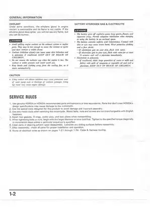 1997-2003 Honda GL1500C, GL1500CT, GL1500CF service manual Preview image 5