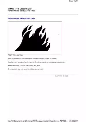 Comprehensive Repair Manual for 744E Loader - TM1455 Preview image 4