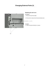 Janome Memory Craft 11000 Sewing Machine Special Edition Service Manual (P/N 860839006) – preview page 5