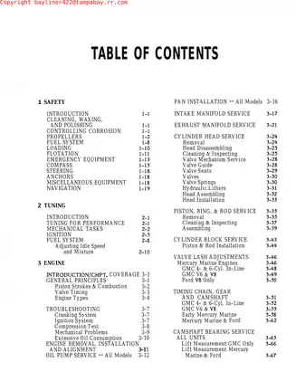 1964-2006 Mercruiser Stern Drive Type 1, Alpha/MR and Bravo I and II units service manual Preview image 3