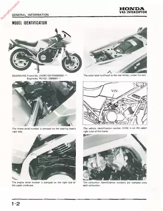 Honda VF700/750 Interceptor Service Manual (1983-1985) - Comprehensive Repair Guide Preview image 4