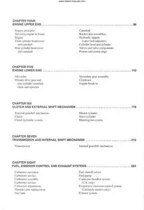 Comprehensive Service Manual for Suzuki 1400 CC Intruder Motorcycles (1987-2002) Preview image 3