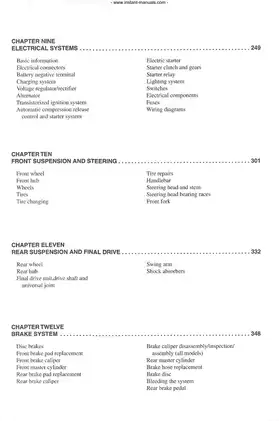 1987-2003 Suzuki VS1400 Intruder repair and service manual Preview image 4