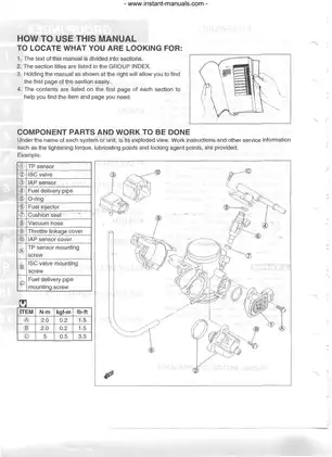 2005-2007 Suzuki LT-A700, LT-A700X King Quad ATV repair manual Preview image 1