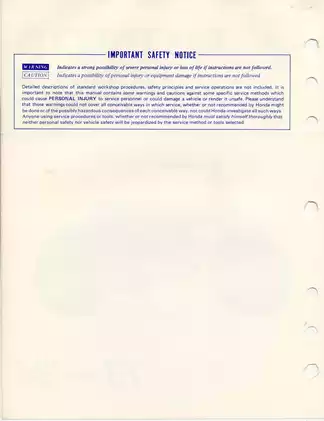 1973-1985 Honda ATC70 3-wheeler shop manual Preview image 2