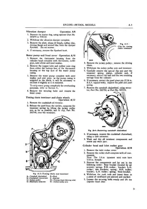 Comprehensive Petrol Engine Repair Manual for Classic Vehicles (1948-58 Models) Preview image 3