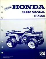 Honda TRX200 1984 ATV Service Manual (P/N 61VM500) – preview page 1