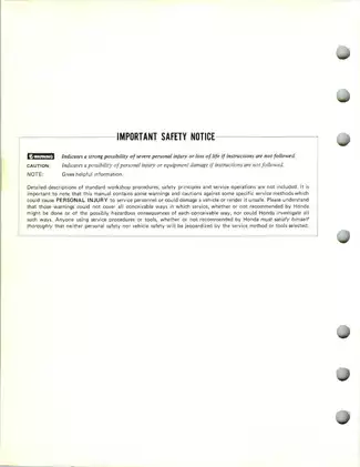 Honda TRX200 Comprehensive Service Manual Preview image 2