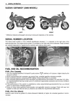 Suzuki Bandit 600 Service Manual 1999–2002 (P/N 99500-36102-01E) – preview page 3