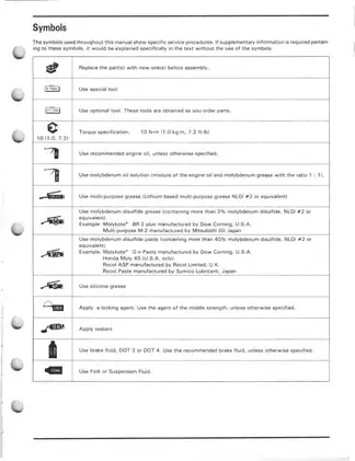 Honda TRX90 1993-2005 Service Manual - Complete Guide for Maintenance and Repair Preview image 5
