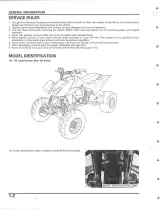 Honda TRX450R / TRX450ER 2004–2012 Service Manual (P/N 61HP108) – preview page 2