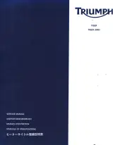 2006–2013 Triumph Tiger 1050 ABS Service Manual (P/N 3857365) – preview page 1