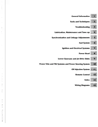 Comprehensive Service Manual for 75-125 HP & 65-80 Jet Engine Maintenance Preview image 4